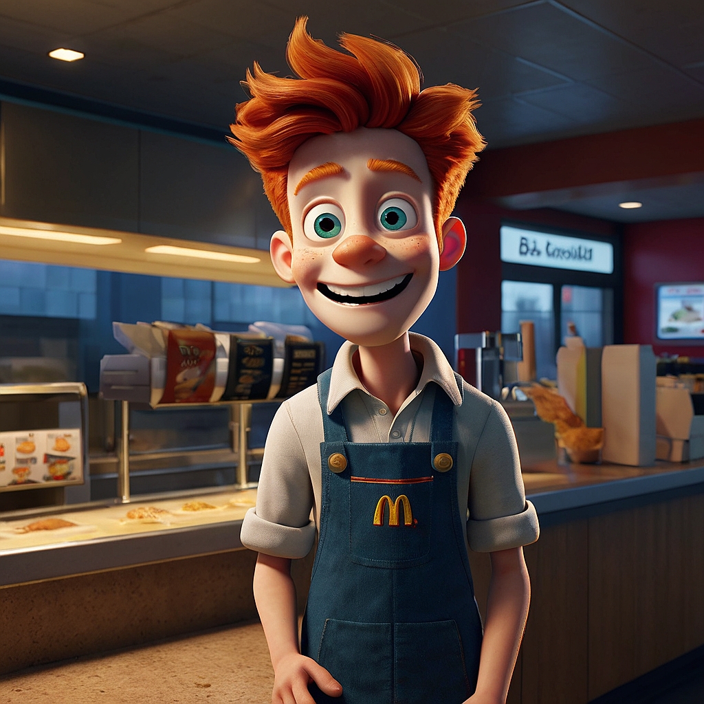 Bob at McDonald's