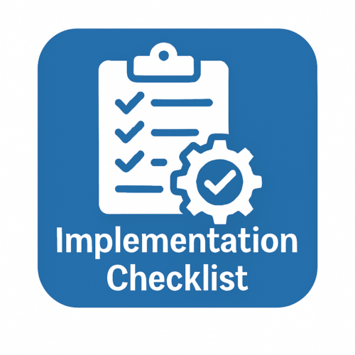 Implementation Checklist