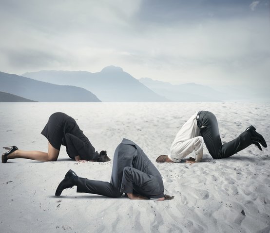 Heads in Sand